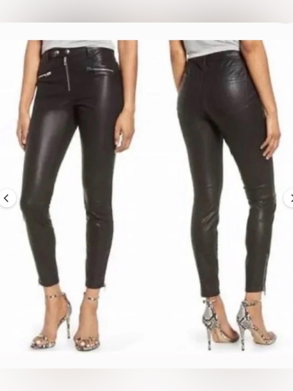 BlankNYC BNWT "Deja Boo" Skinny Faux Leather Jeans